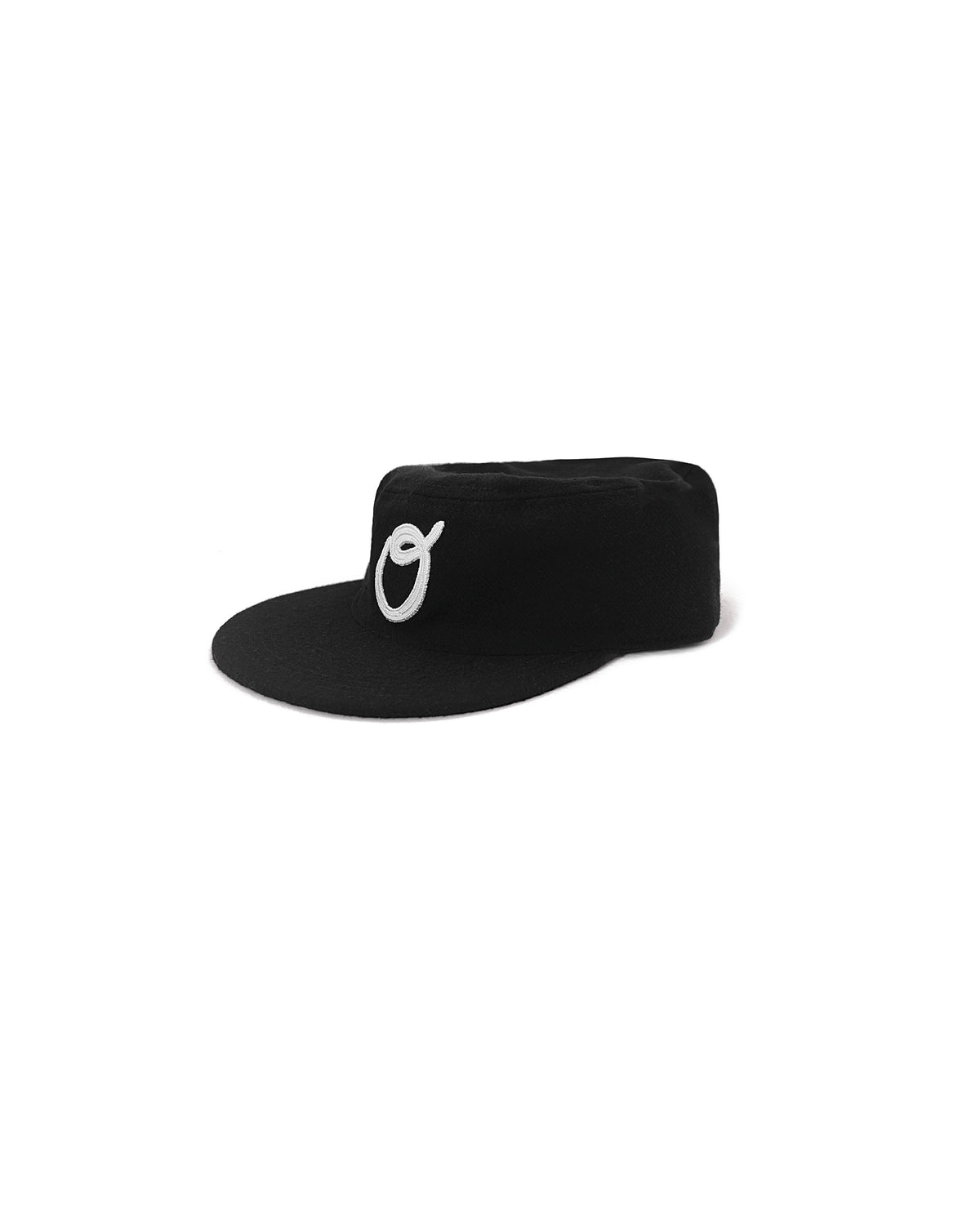 Onion Works Black Baseball Cap Cashmere Osfa