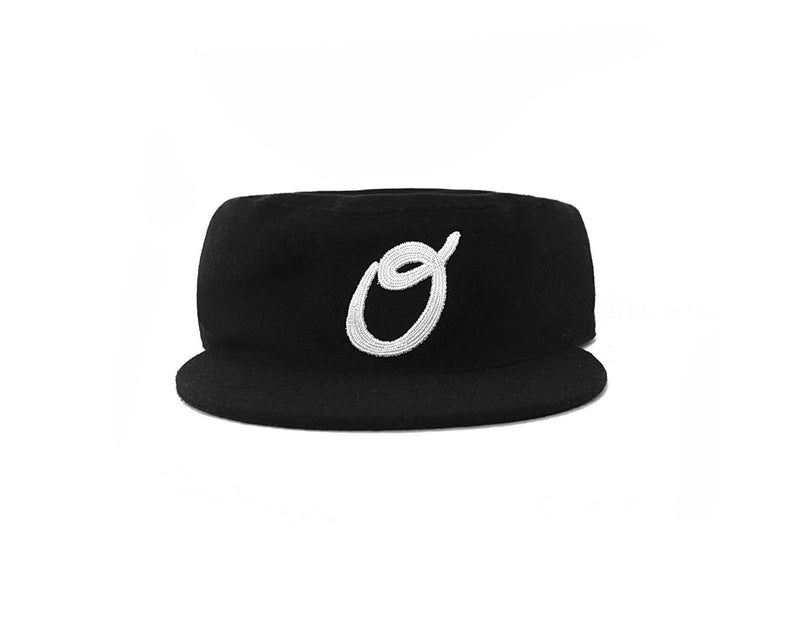 Onion Works Black Baseball Cap Cashmere Osfa